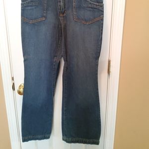 New York and Company wide leg jeans, size 10